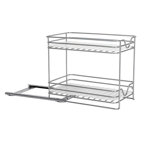 Household Essentials Glidez 2-Tier Spice Rack Organizer